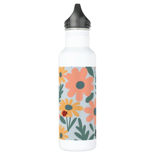 kinder Schattigee Ladybug Polka dot Daisy Flower P Waterfles (Links)