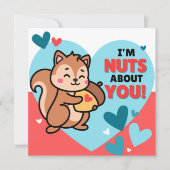 Kinder Schattigee noten over je Valentijnsdag Feestdagenkaart (Voorkant)