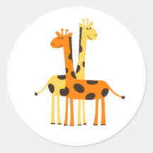 Kinder Schattigee Oerwoud Giraffe