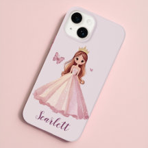 Kinder Schattigee Princess Sparkle gepersonaliseer