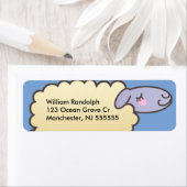 Kinder Schattigee retouradreslabels voor schapen Etiket (Insitu)