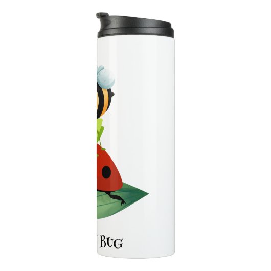 Kinder Schattigee Rode lieveheersbeestje Bijeninse Thermosbeker (Geroteerd rechts)