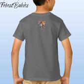 Kinder Schattigee Wildlife Tiger Oerwoud Safari Ki T-shirt