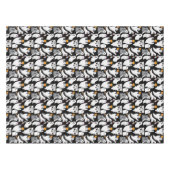 Kinder Schattigee witte geesten Halloween partij p Tafelkleed (Voorkant (Horizontaal))