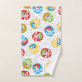 Kinder Schedels Partij Pirate Badhanddoek Set Bad Handdoek (Handdoek)