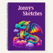 Kinder Schets personaliseren Notitieboek (Voorkant)