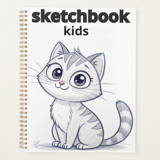 Kinder schetsboek planner (Voorkant)