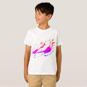 Kinder schildershirt t-shirt (Voorkant volledig)