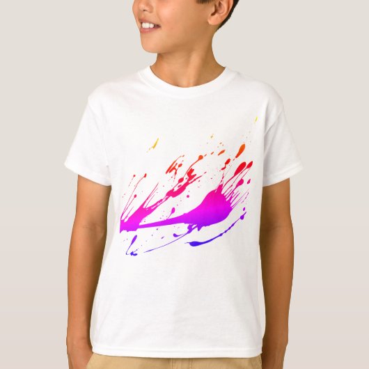 Kinder schildershirt t-shirt (Voorkant)