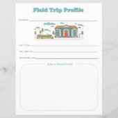 Kinder School Field Trip Profiel Download Afdrukke (Voorkant)