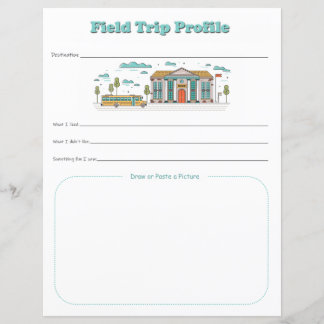 Kinder School Field Trip Profiel Download Afdrukke
