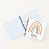 Kinder school voor meisjes Boho en Roze regenboog Notitieboek (Binnen)
