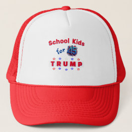 Kinder school voor Trump 01 Trucker Pet