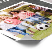 Kinder schooljaar — Keepasjesfoto-inkuildruk Poster (Hoek)