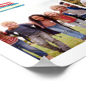 Kinder schooljaar — Keepasjesfoto-inkuildruk Poster (Hoek)