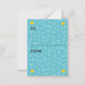 Kinder schoolkaarten voor Valentijnse  Notitiekaartje (Achterkant)