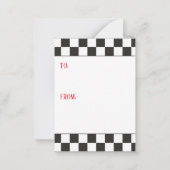 Kinder schoolkaarten voor Valentijnse Notitiekaartje (Achterkant)