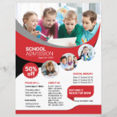 Kinder schooltoelatingsflyer (Voorkant)