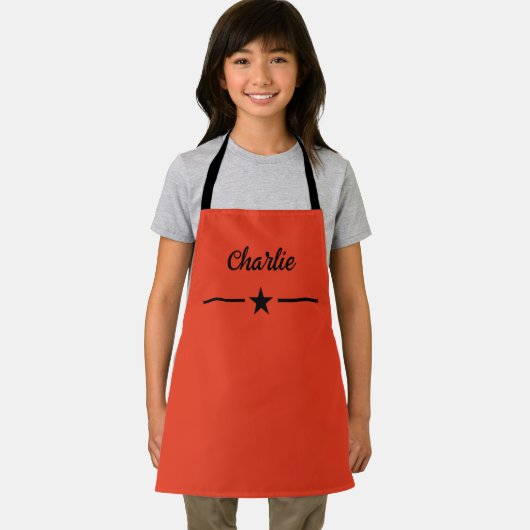 Kinder Schort Sinaasappel aanpassen (Insitu)