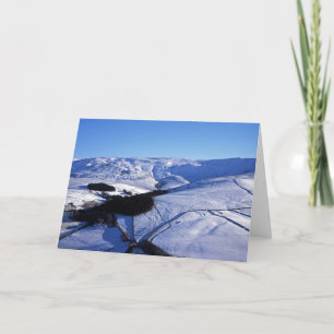 Kinder Scout Winter Feestdagen Kaart
