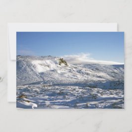 Kinder Scout Winter Holiday Card Feestdagenkaart