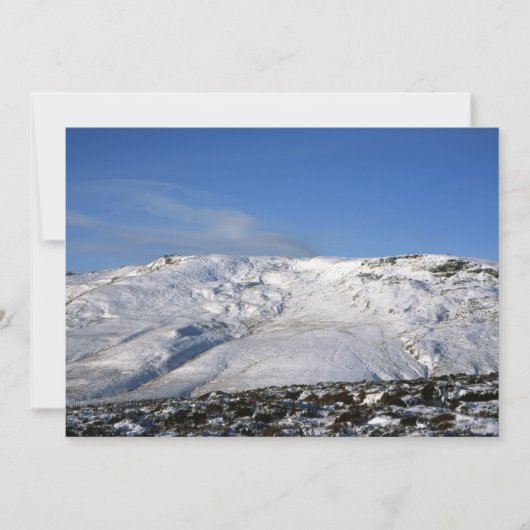 Kinder Scout Winter Holiday Card Feestdagenkaart (Voorkant)
