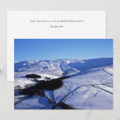 Kinder Scout Winter Holiday Card Feestdagenkaart (Voorkant / Achterkant)