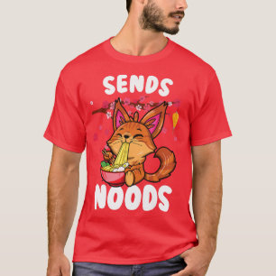Kinder Sends noods belangrijkste coon ramen cat ka T-shirt