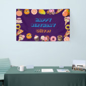 Kinder Sesamstraat Foodie Truck Verjaardag Spandoek (Beurs)