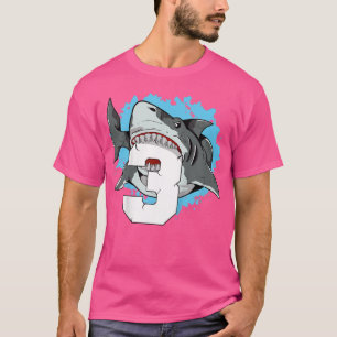 Kinder Shark 3rd Birthday 3 T-shirt