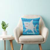 KINDER SHARK LOVER Waves Custom Pillow voor bootca Kussen (Stoel)