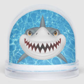 Kinder Shark Snow Wereldbol Sneeuwbol (Voorkant)