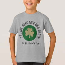 Kinder Shenanigans St Patricks Day T-Shirt