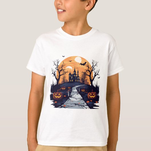 Kinder Shirt-Halloween T-shirt (Voorkant)