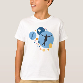 Kinder Shirt - Ice Schaats cirkels