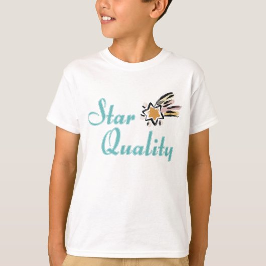 Kinder Shirt Star Quality (Voorkant)