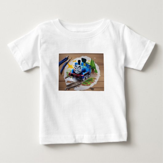 kinder shirt Thomas Train (Voorkant)