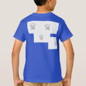 Kinder shirt van olifanten (Achterkant)