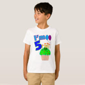 Kinder shirten en geschenken van 5 jaar en ouder t-shirt (Voorkant volledig)
