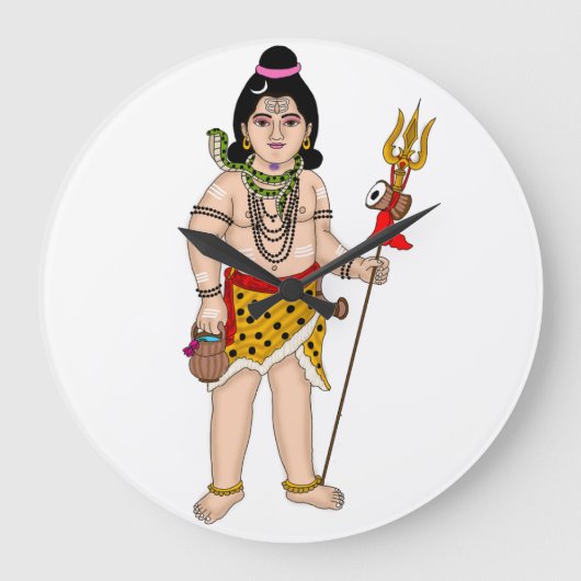 Kinder Shiva-klok Grote Klok (Voorkant)