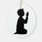 Kinder sierkunst keramisch ornament (Links)