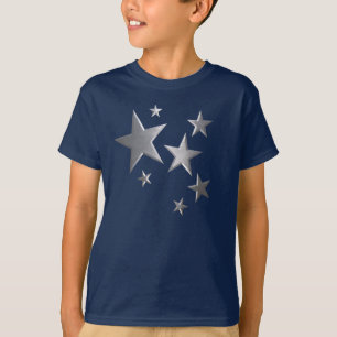Kinder Silver-star leuke t-shirt