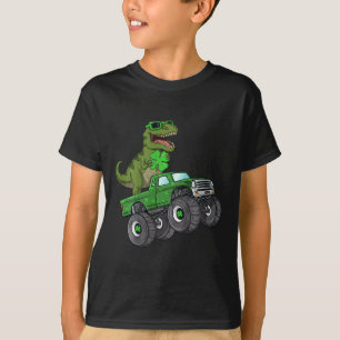 Kinder sint-jakobsdag t rex die de monster vervoer t-shirt