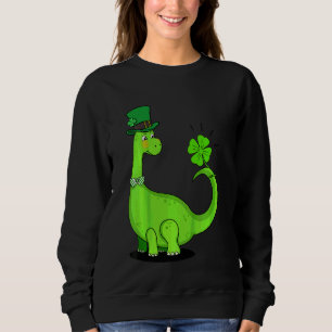 Kinder Sint Patrick's Day Trex Dinosaur Irish Boys Trui