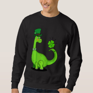 Kinder Sint Patrick's Day Trex Dinosaur Irish Boys Trui