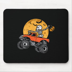 Kinder Skeleton Monster Truck Moon Snoep Toddler B Muismat