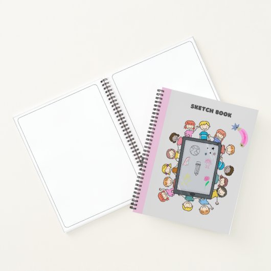 KINDER SKETCHBOOK NOTITIEBOEK (Binnen)