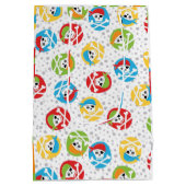 Kinder SKULL Party Pirate Medium Gift Bag Cadeauzakje (Achterkant)