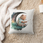 Kinder slaapkamer, Cartoon stijl, ruimtethema, Nig Kussen (Deken)