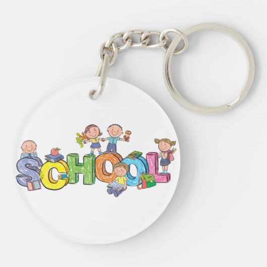 kinder sleutelhanger (Achterkant)